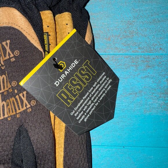 Mechanix Wear Durahide FastFit Leather Work Gloves XL Durable NWT - Picture 3 of 5